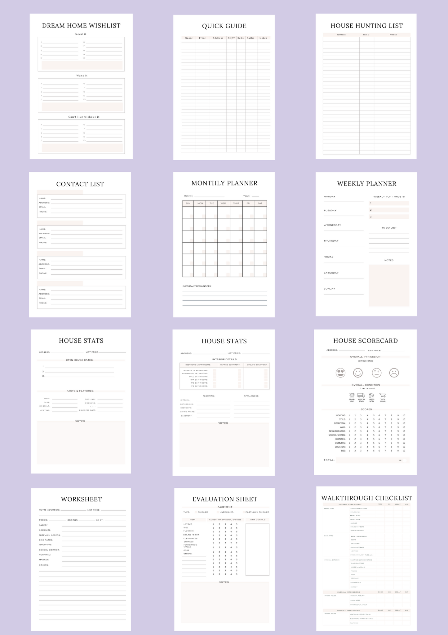 Home Buying Planner – Digital First-Time Buyer Guide