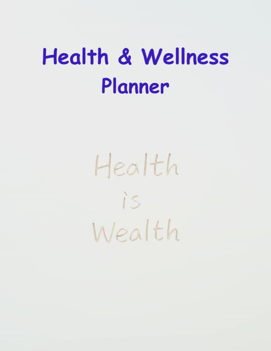 Health & Wellness Digital Planner