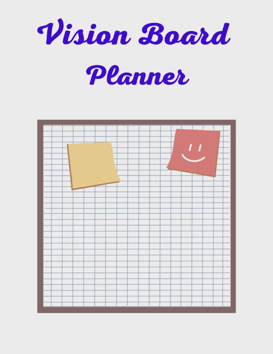 Vision Board Planner – Manifest Your Dream Life